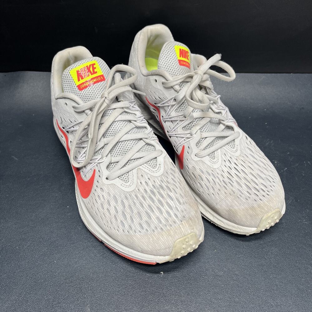 Nike Zoom Winflo 5 Gray Womens Shoes Size 11 AA7414-005 Running Shoes